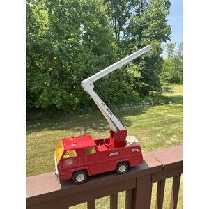 Vintage Tonka Pressed Steel Snorkel Pumper Fire Truck